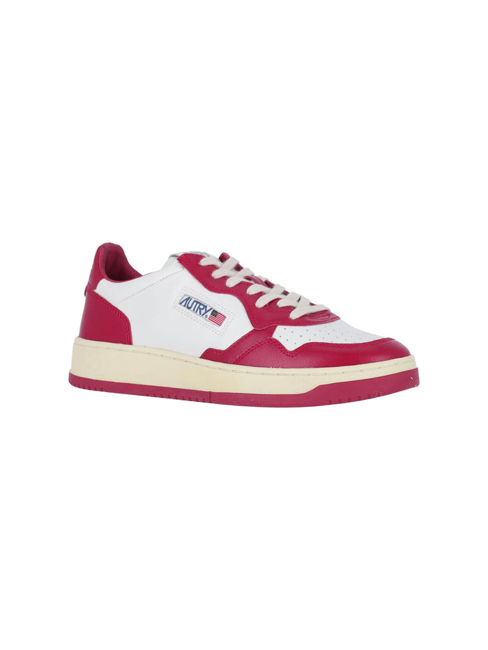 AUTRY Sneakers Red Upper: Cow Leather