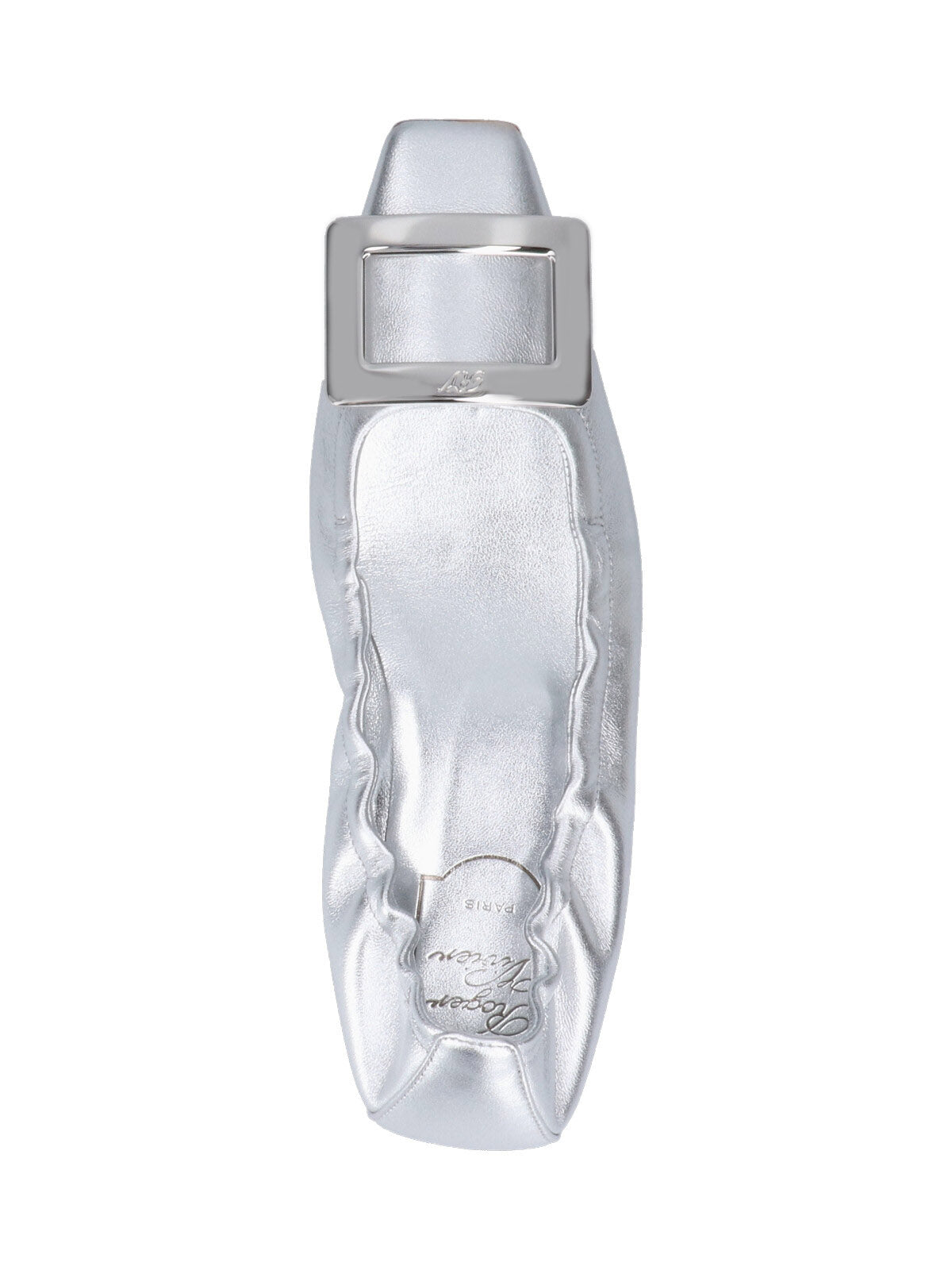 Roger Vivier Flat shoes Silver Outer: Lambskin