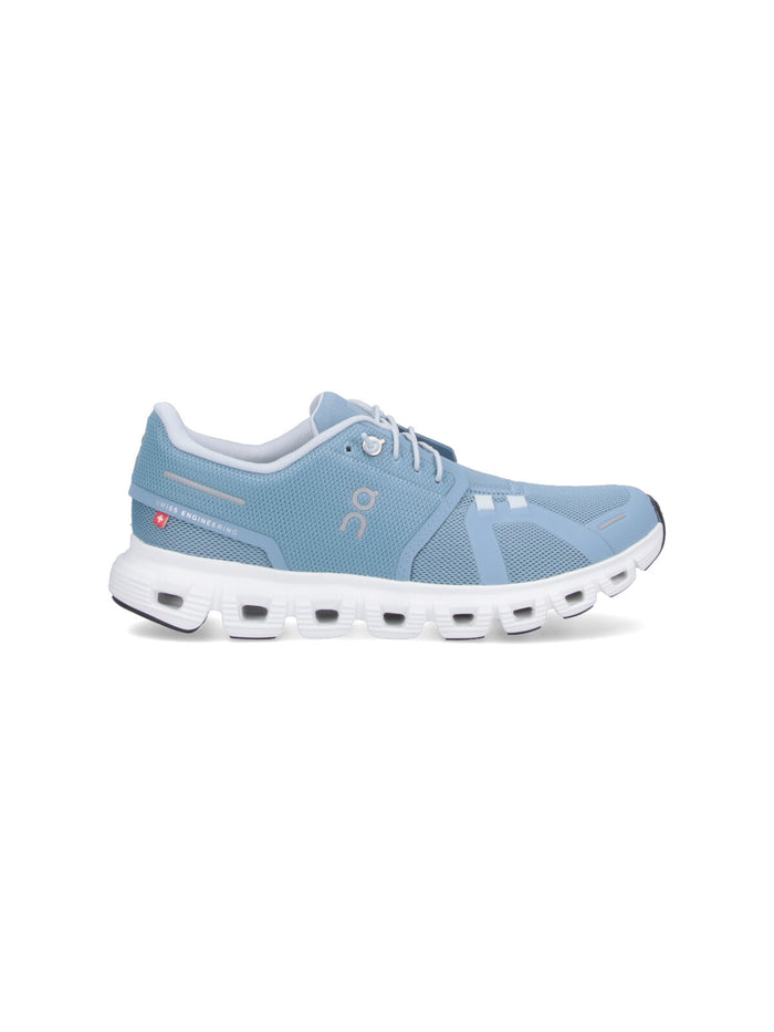 On Sneakers Blue Fabric