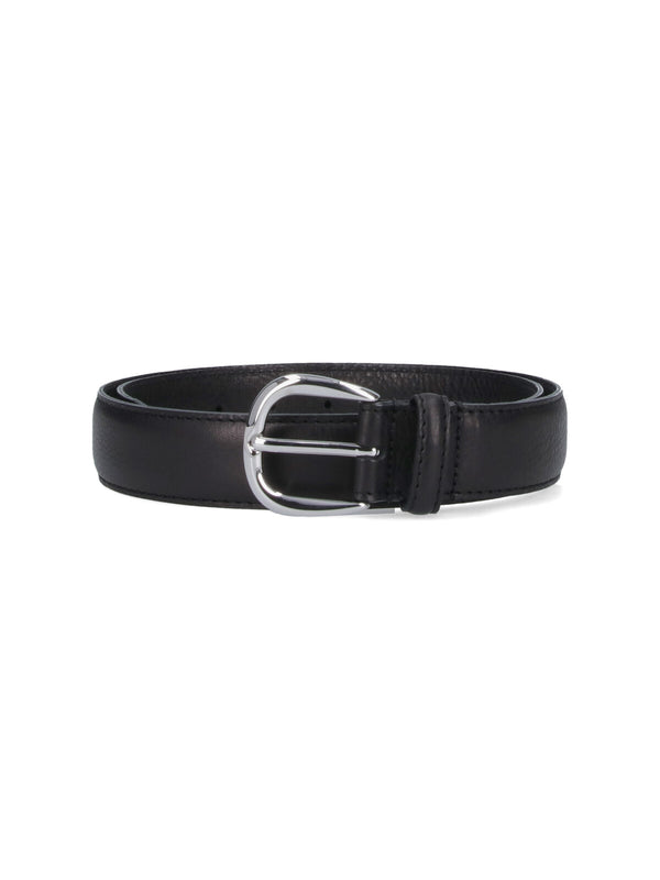 Sunflower Classic 100% leather belt in black