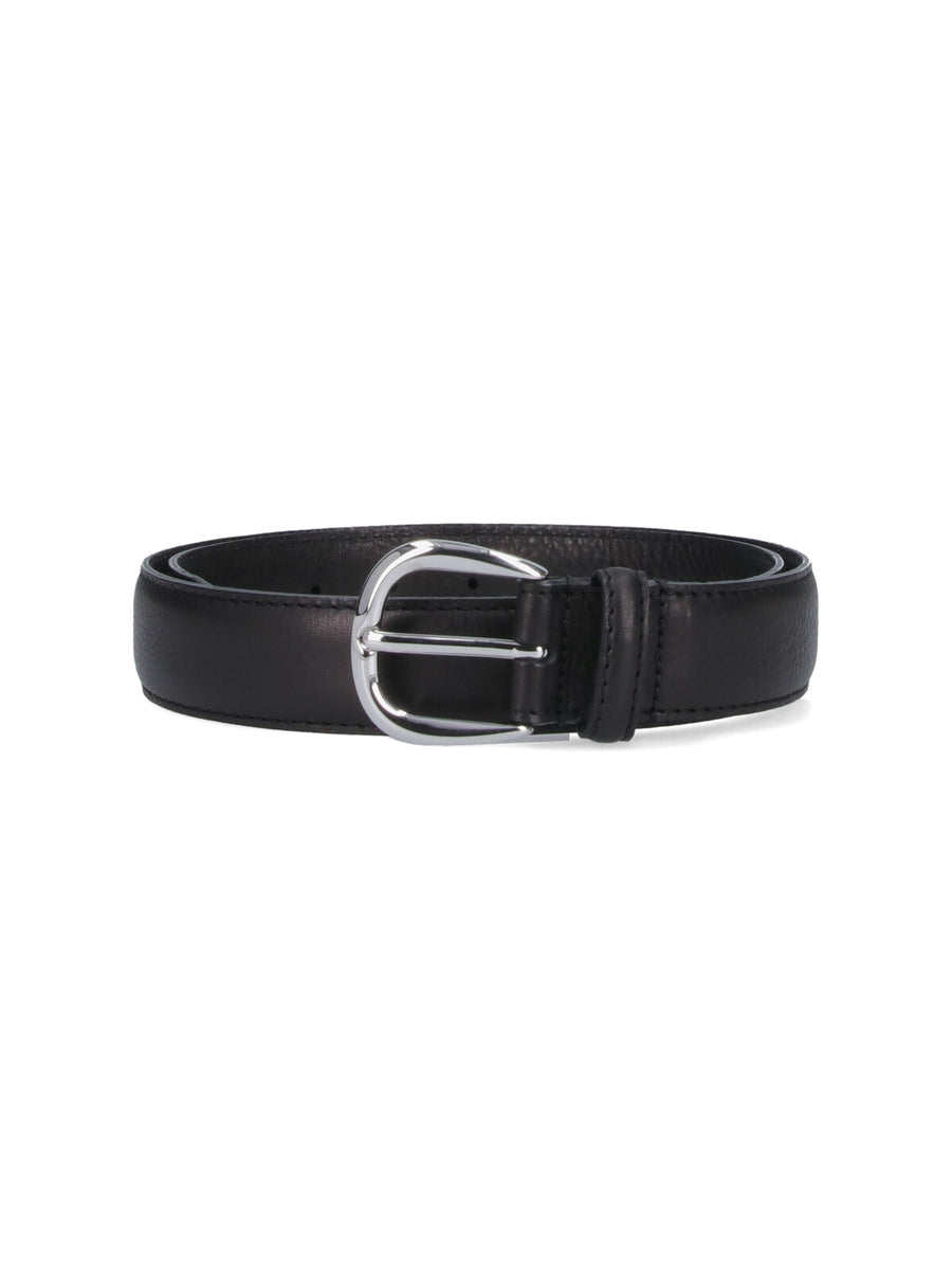 Sunflower Classic 100% leather belt in black