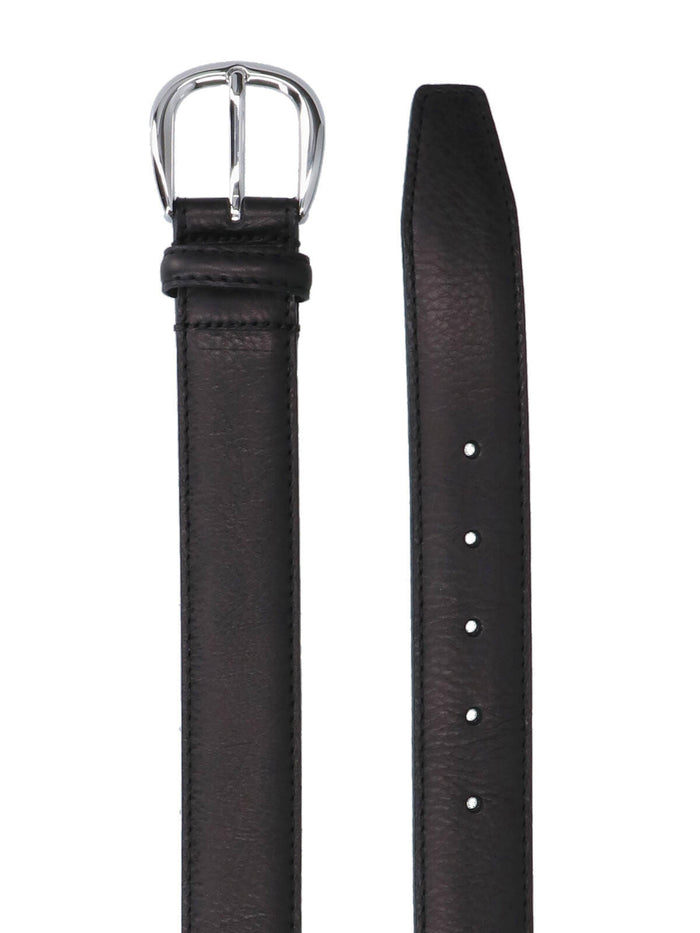 Sunflower Belts Black Leather