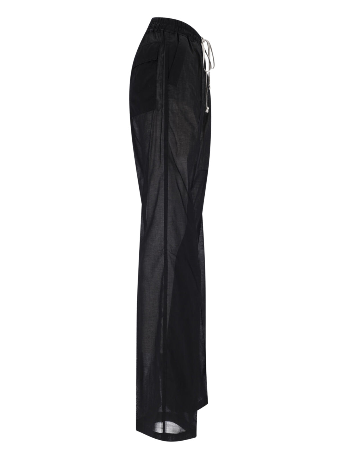 Rick Owens Trousers Black Cotton