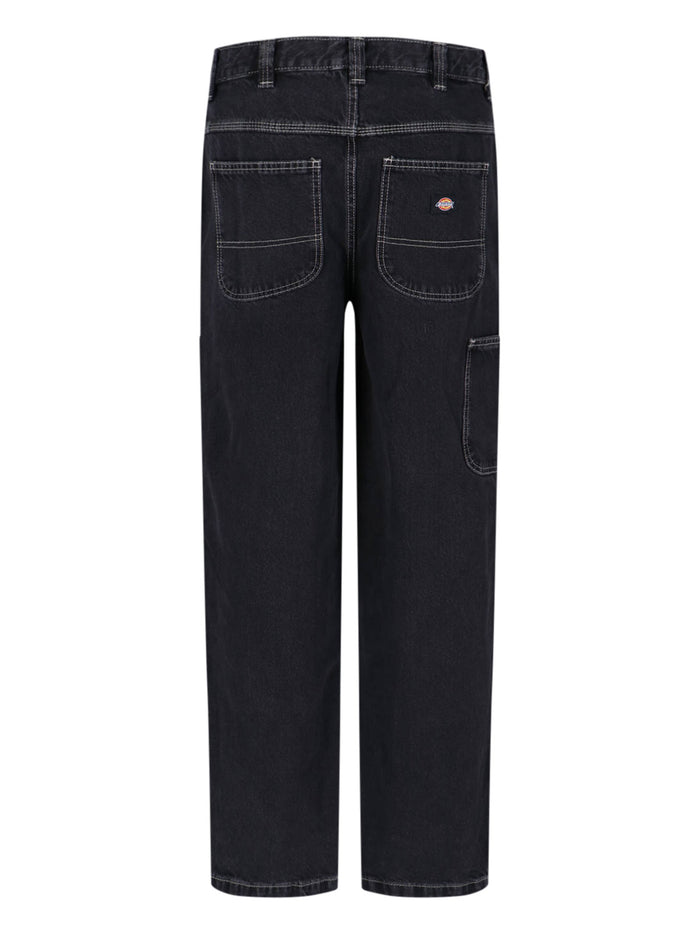 DICKIES Jeans Black Cotton