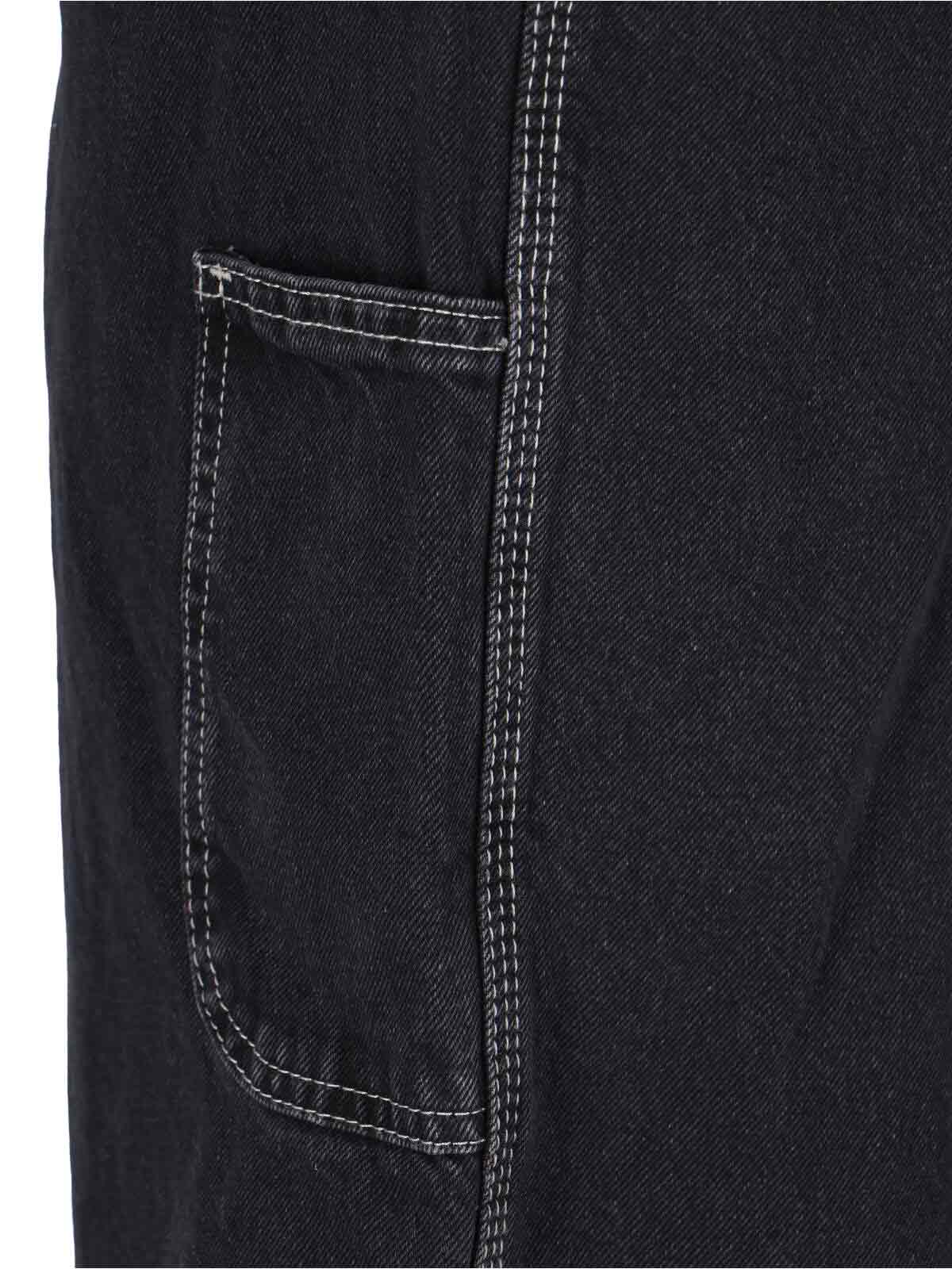 DICKIES Jeans Black Cotton