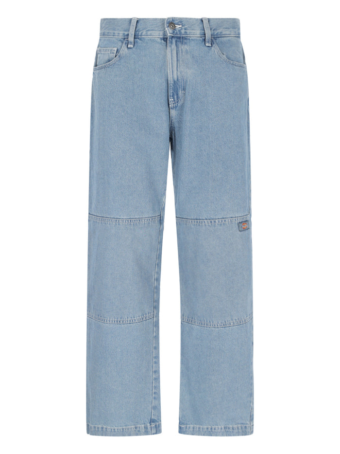 DICKIES Jeans Blue Cotton