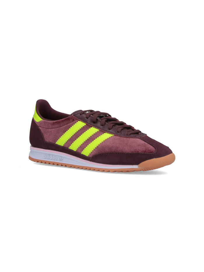 Adidas Sneakers Red Leather