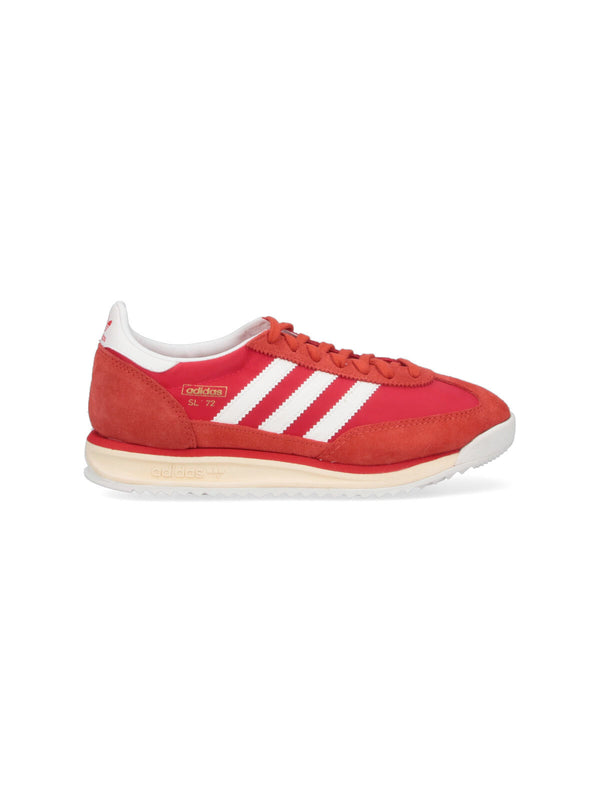 Adidas 100% nylon sneaker in red