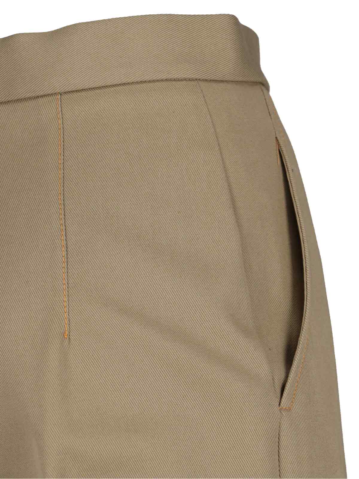 Vivienne Westwood Trousers Beige Cotton