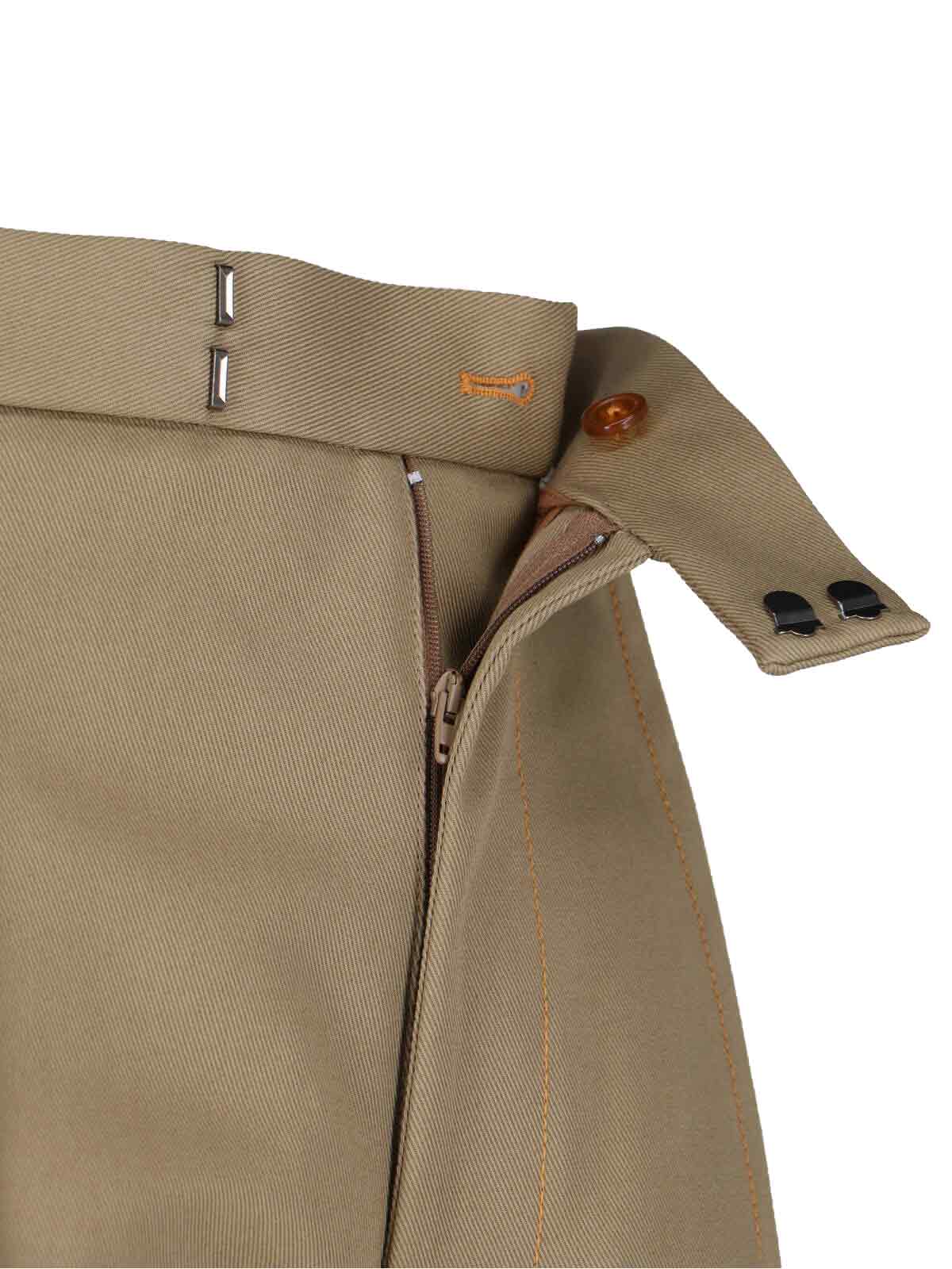 Vivienne Westwood Trousers Beige Cotton