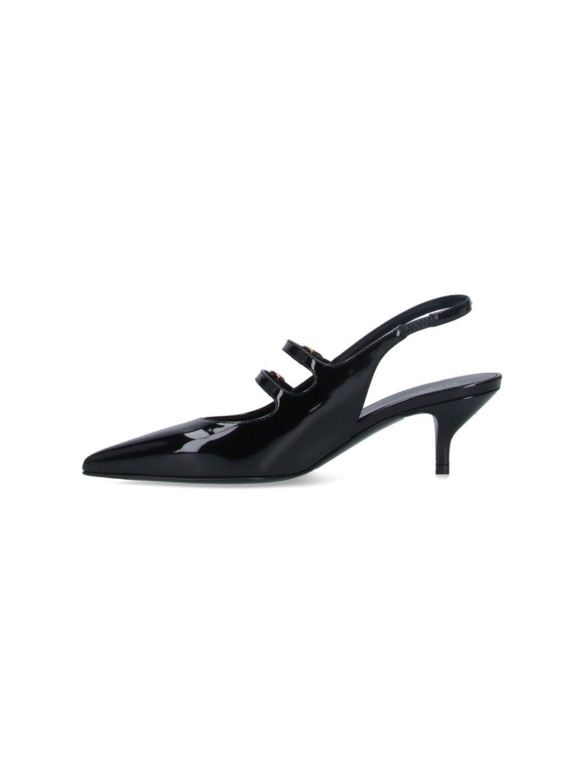 Céline With Heel Black Calf Leather
