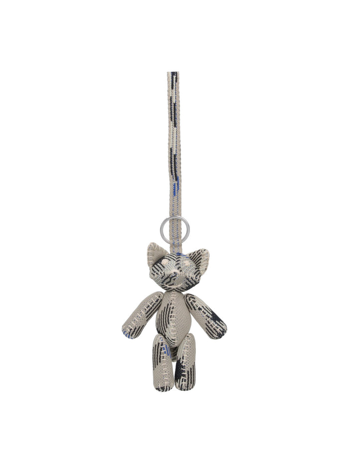 Burberry Keychains Grey Polyamide
