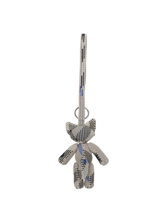 Burberry Keychains Grey Polyamide