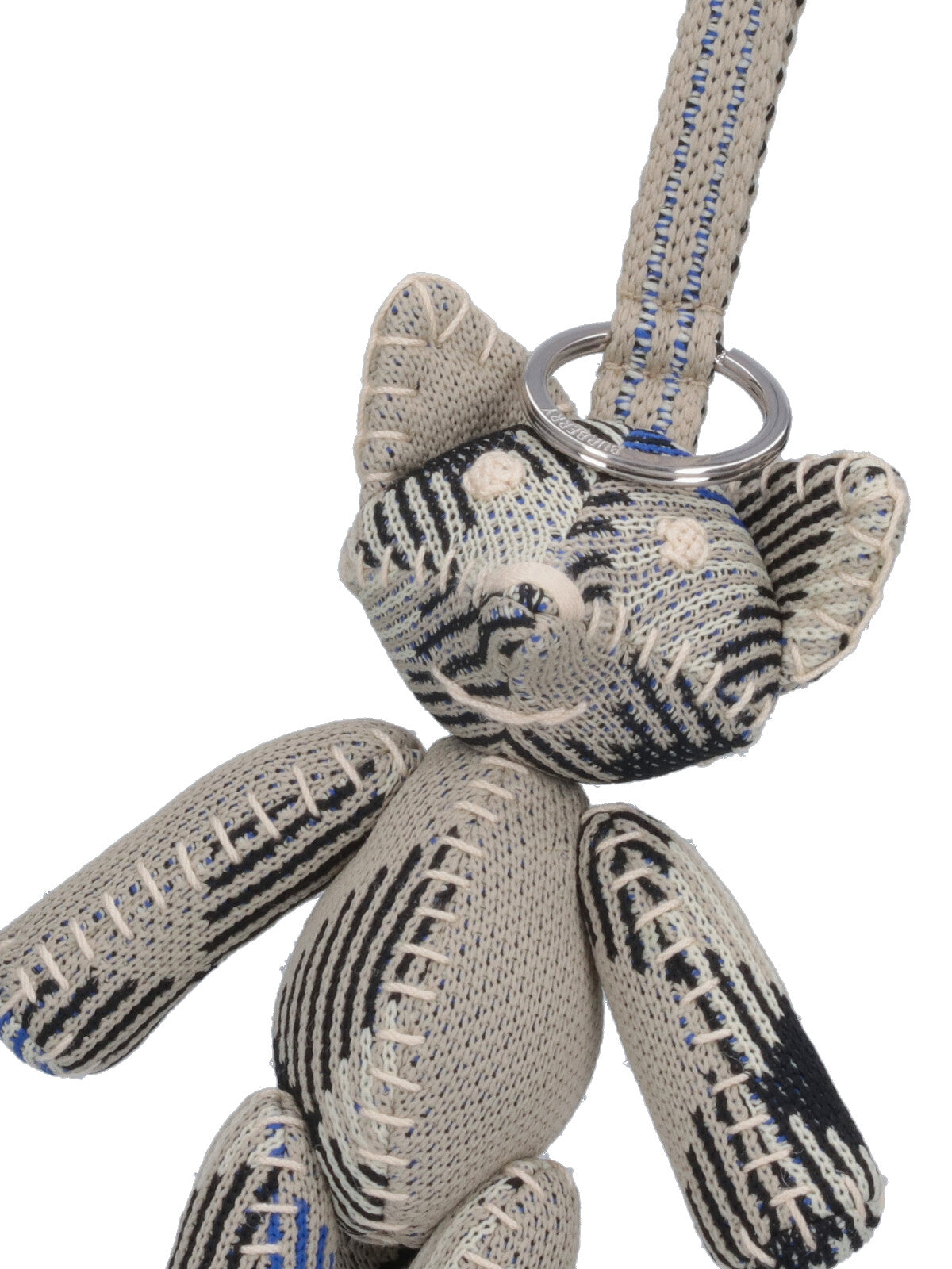 Burberry Keychains Grey Polyamide
