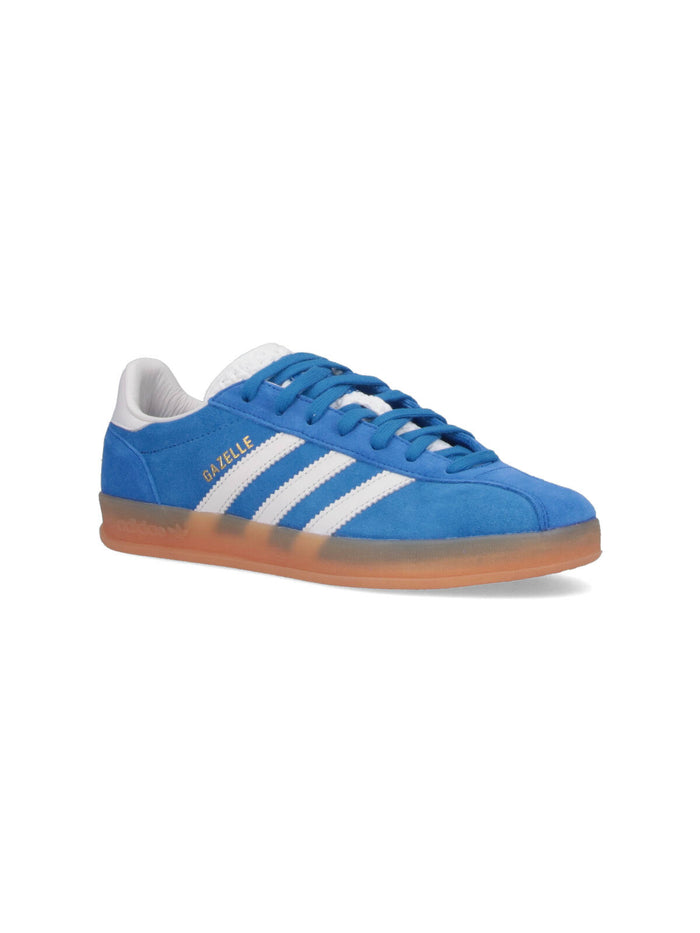 Adidas Sneakers Blue Leather