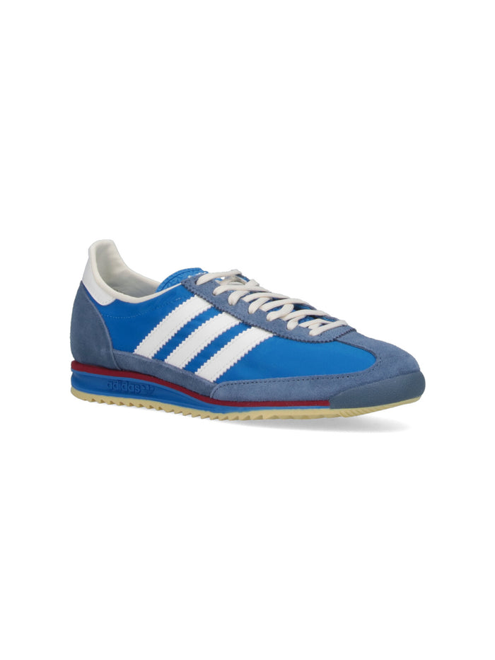Adidas Sneakers Blue Leather