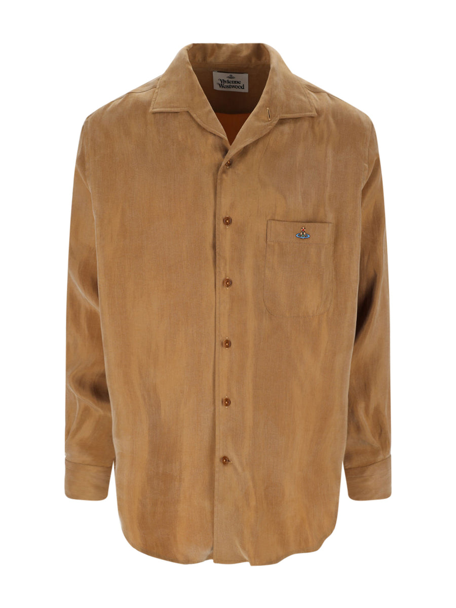 Vivienne Westwood 100% Lyocell shirt in brown