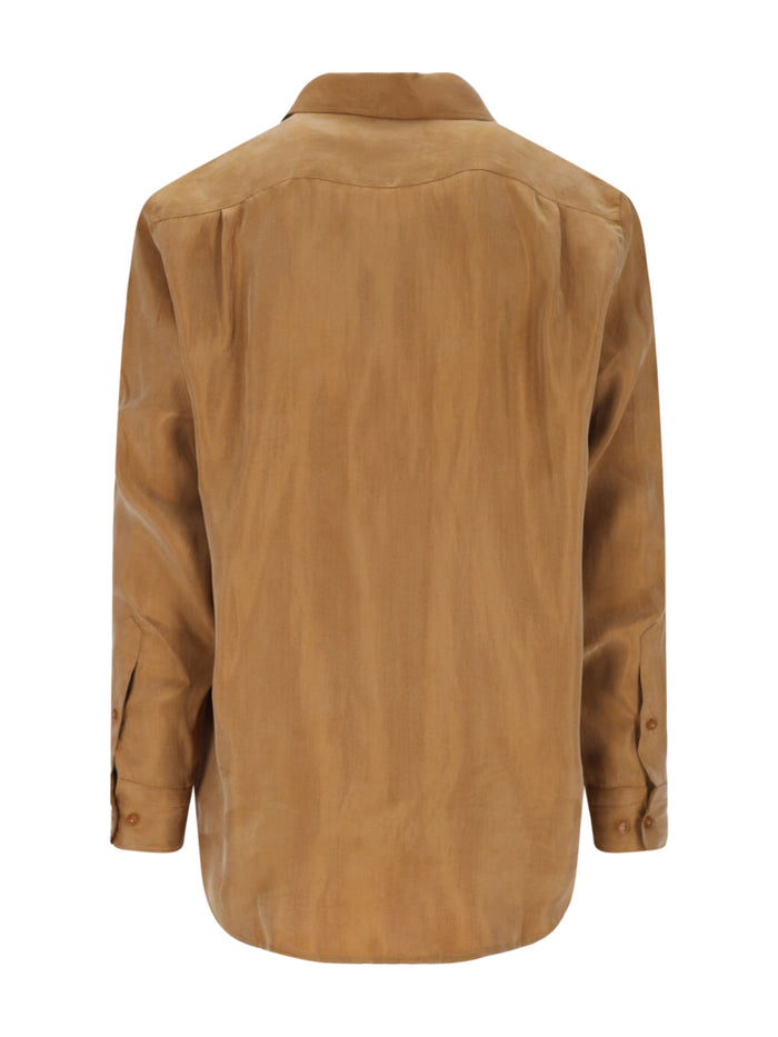 Vivienne Westwood Shirts Brown Lyocell