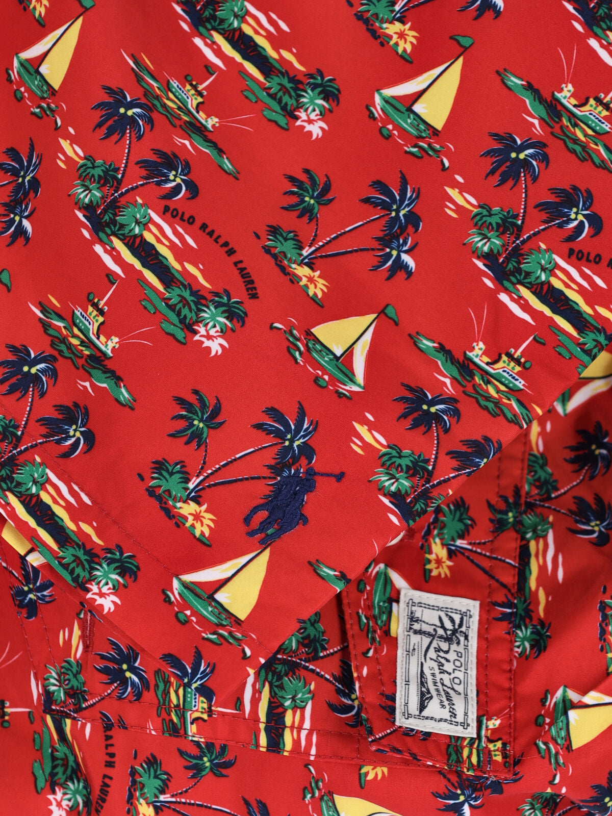 Polo Ralph Lauren Sea Clothing Red Recycled Polyester
