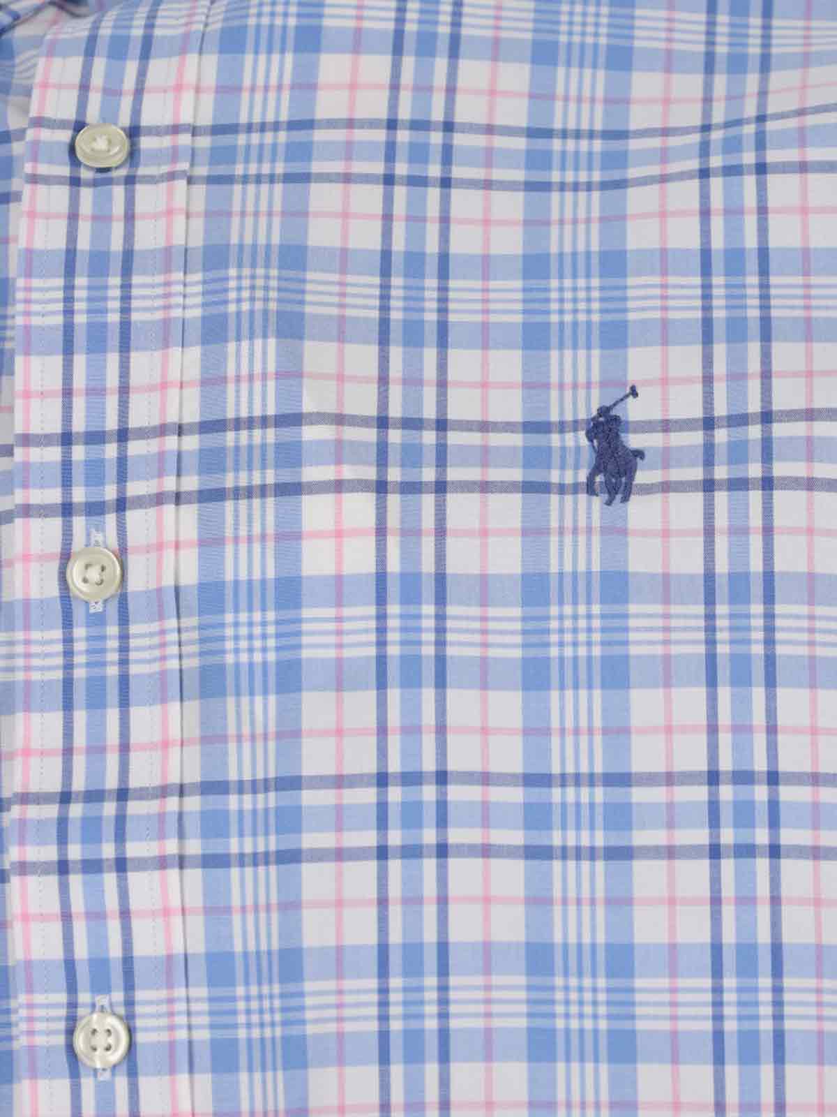 Polo Ralph Lauren Shirts Blue Cotton