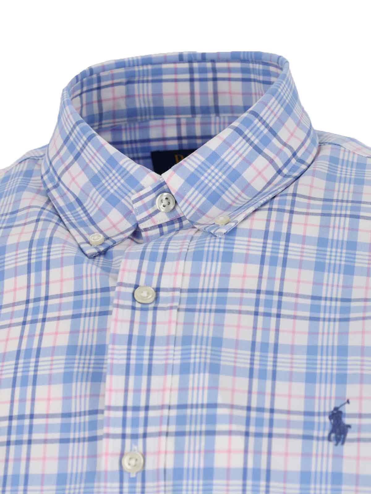 Polo Ralph Lauren Shirts Blue Cotton