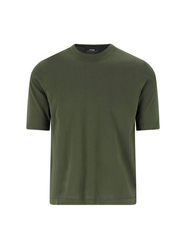 K-Way 100% Cotton t-shirt in green