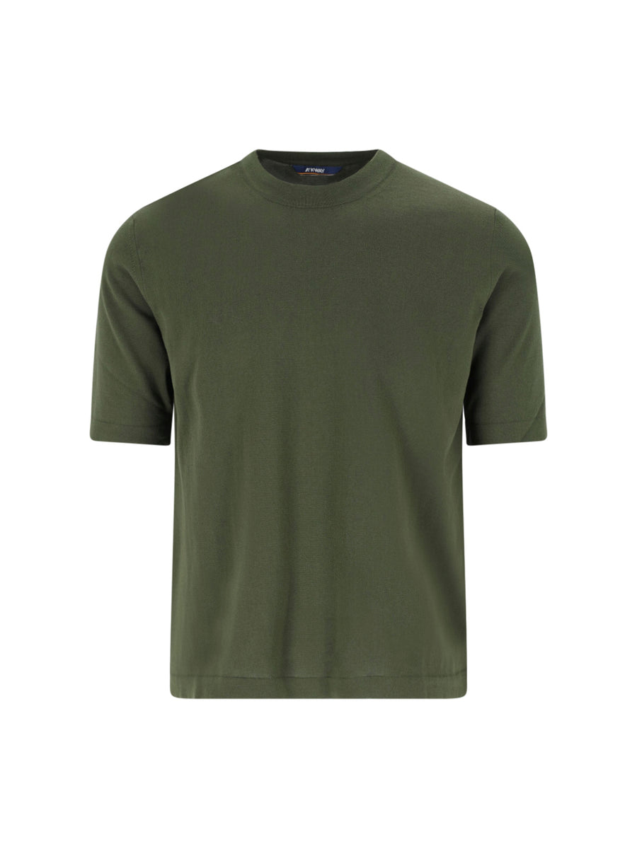 K-Way 100% Cotton t-shirt in green