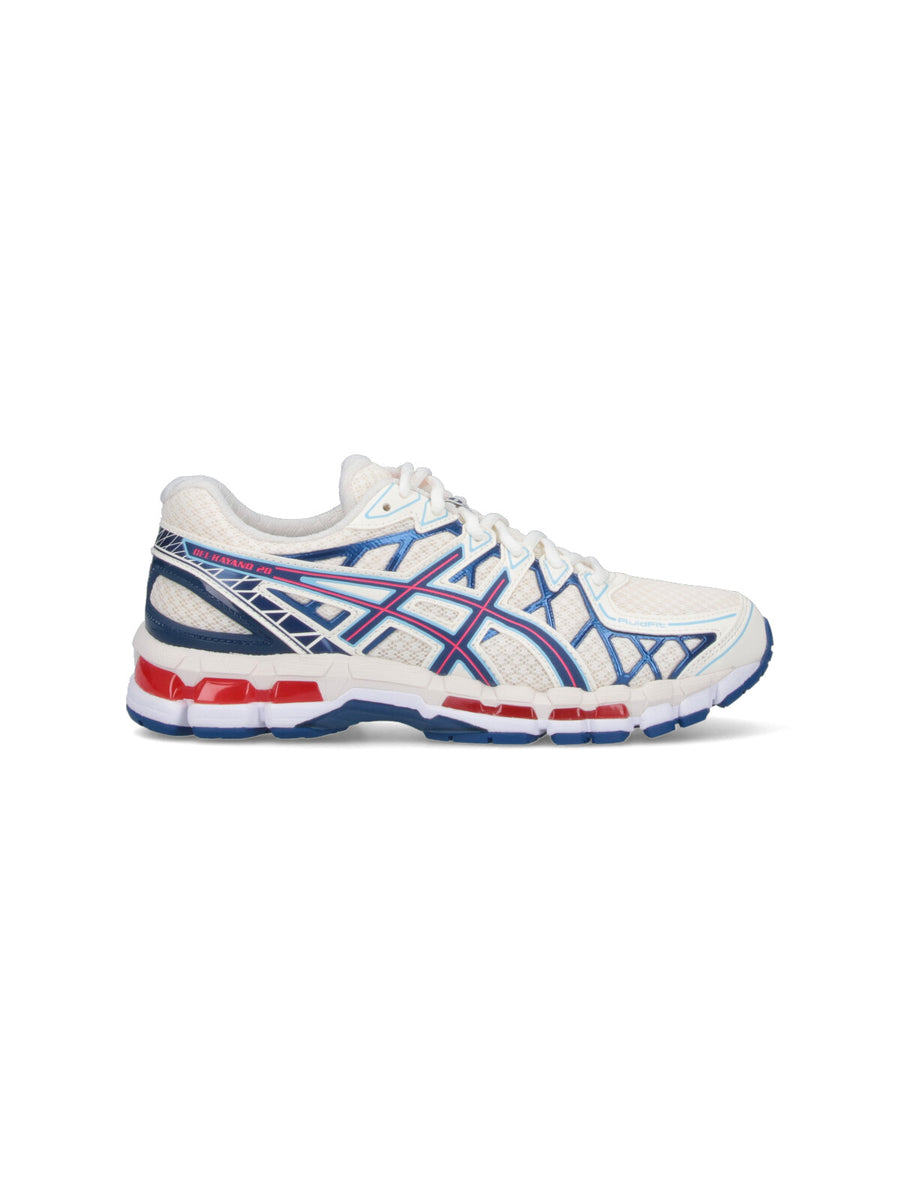 Asics Mesh and synthetic fiber upper sneaker in white