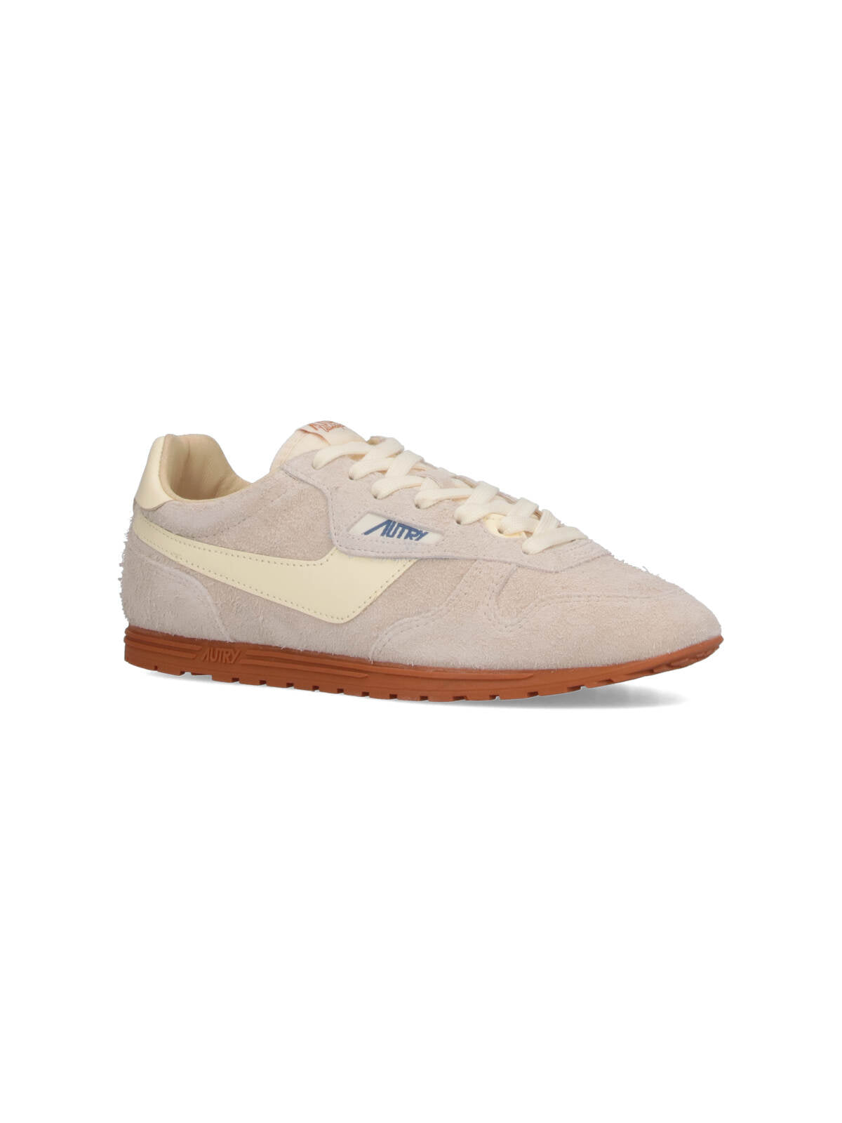 Autry Sneakers Beige Upper: Suede Cow Leather