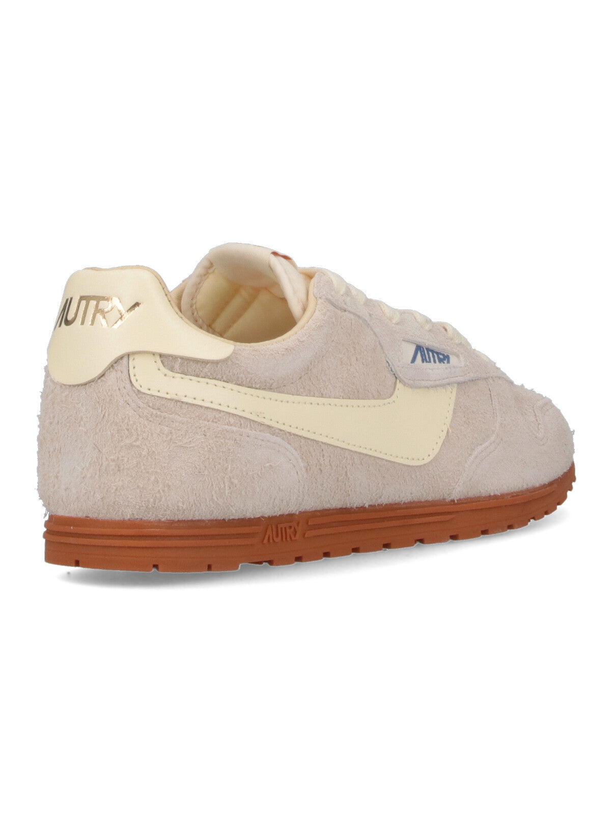 Autry Sneakers Beige Upper: Suede Cow Leather