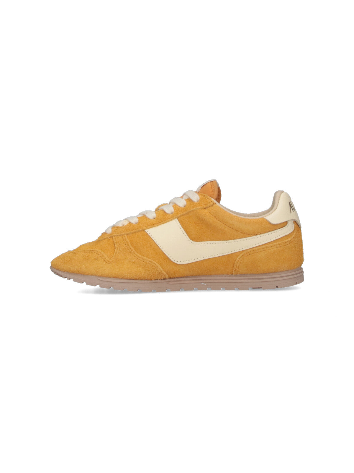 Autry Sneakers Yellow Upper: Suede Cow Leather