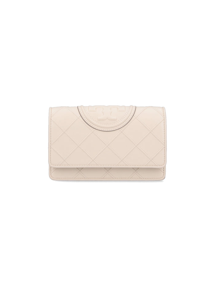 Tory Burch Wallets White Body: Lamb Leather