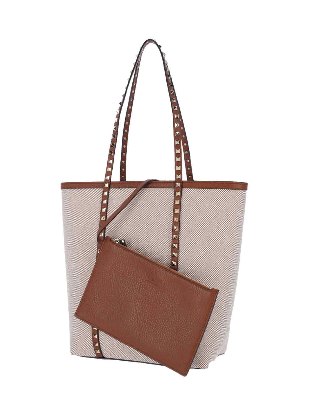 Valentino Garavani Bags Beige Fabric