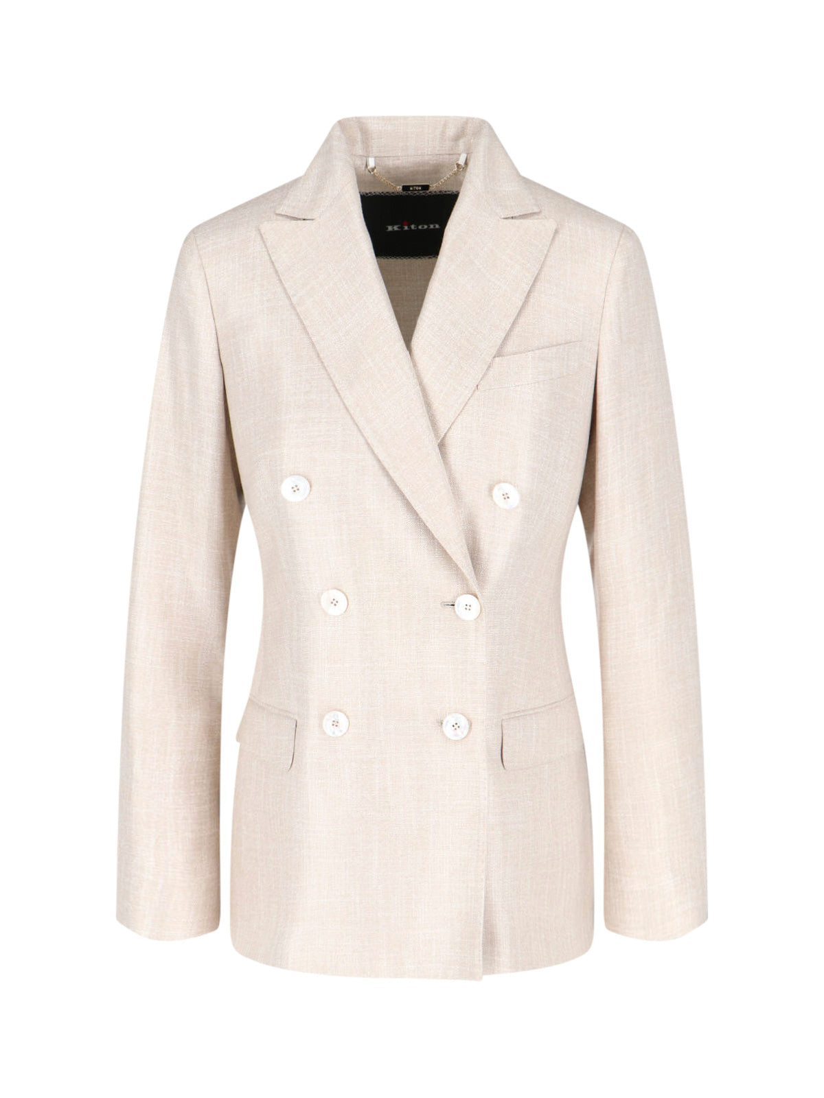 Kiton Jackets Beige Viscose