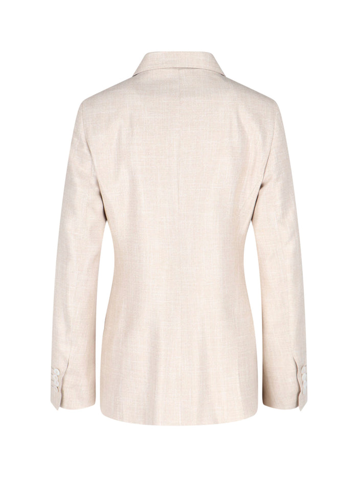 Kiton Jackets Beige Viscose