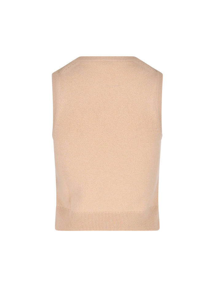 Céline Sweaters Beige Cashmere
