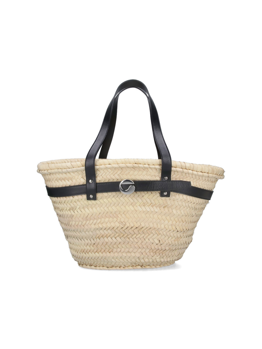 Coperni 80% Palm tote bag in beige