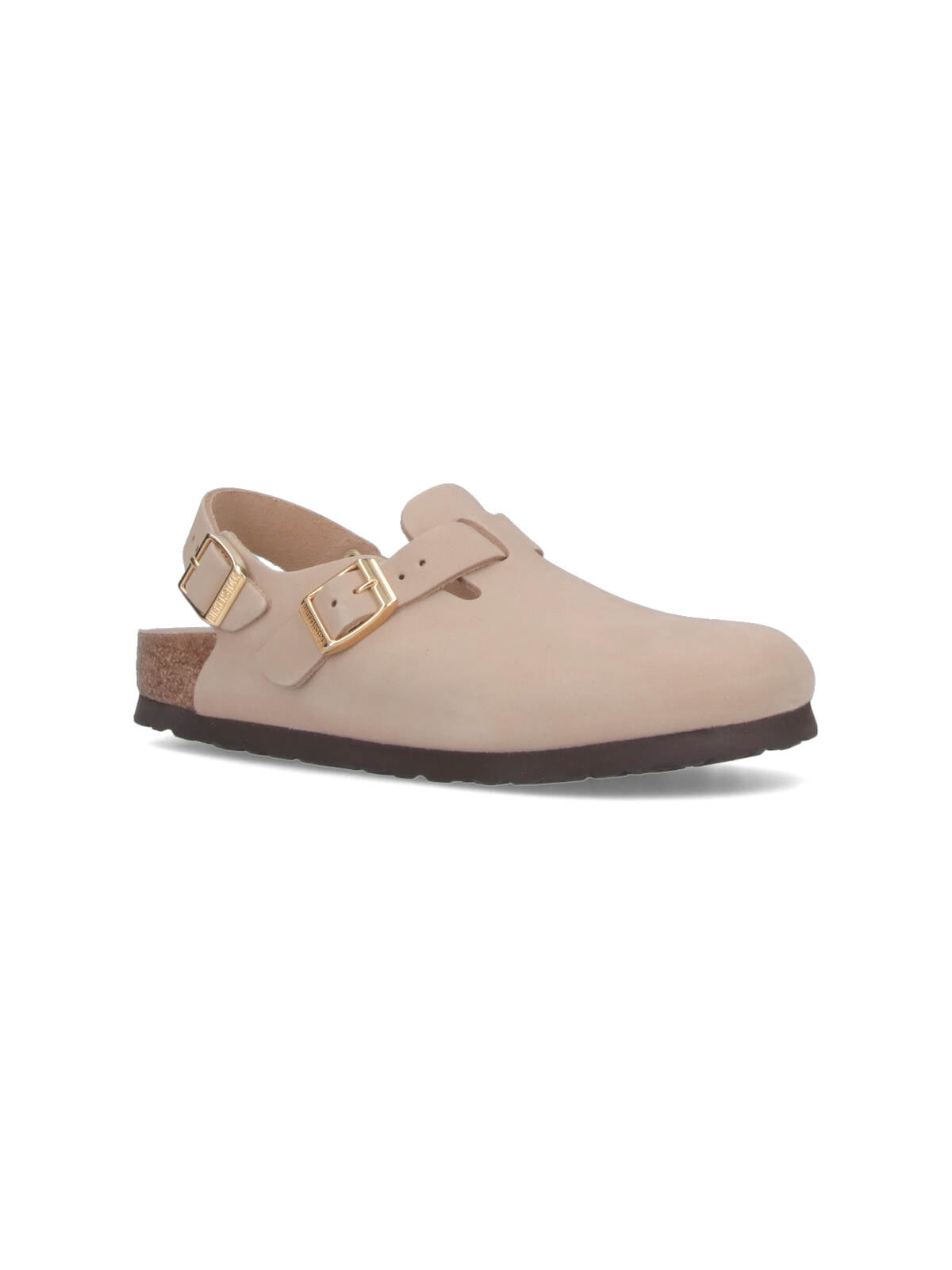 Birkenstock Sandals Beige Nubuck Leather