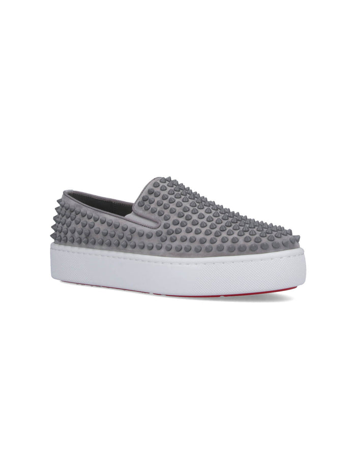 Christian Louboutin Sneakers Grey Upper: Calf Leather
