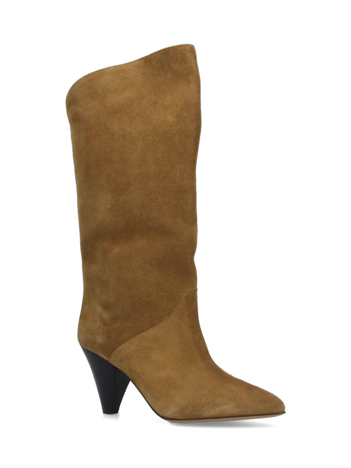 Isabel Marant Boots Brown Calf Leather
