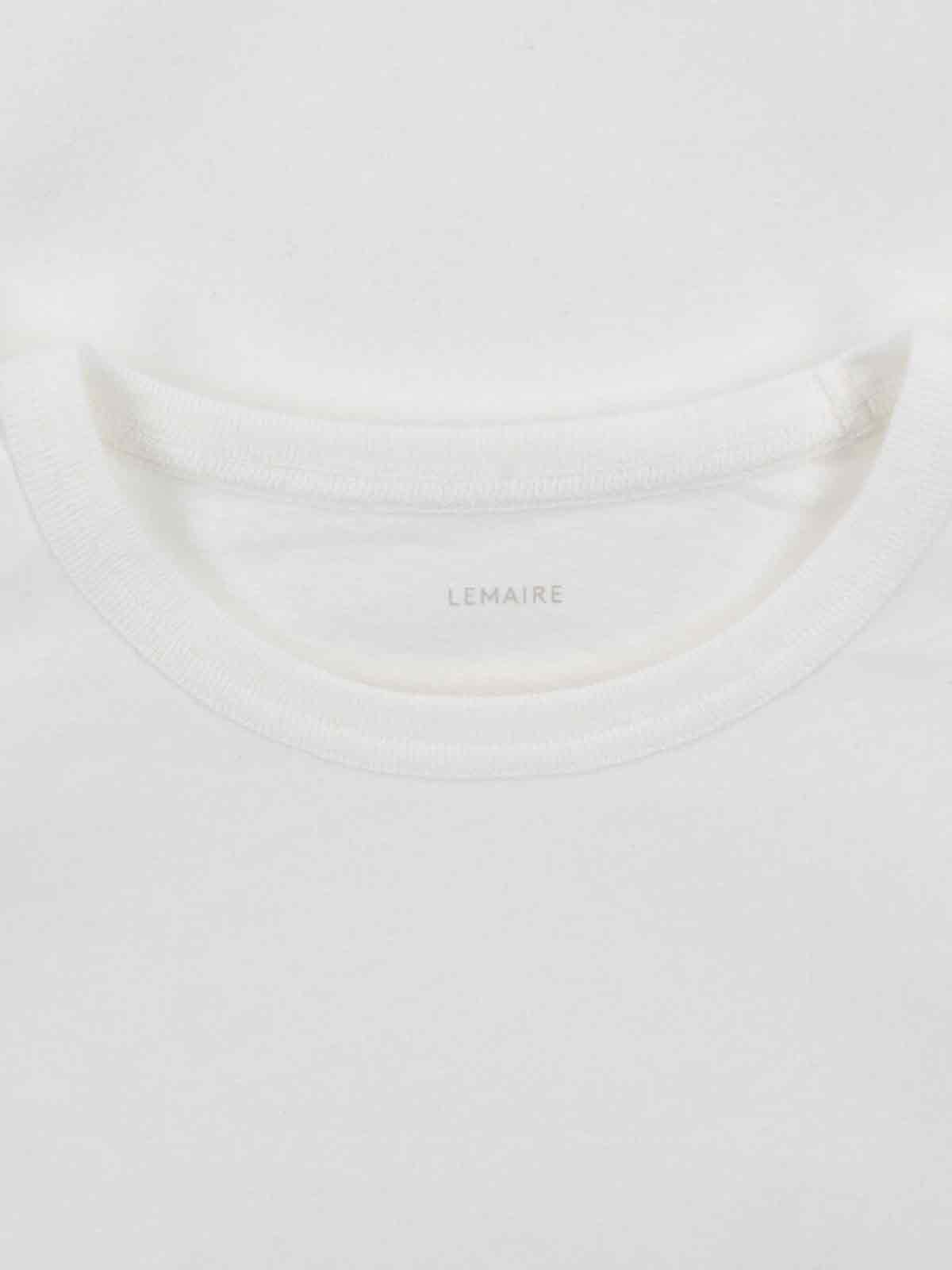 LEMAIRE T-shirts and Polos White Cotton
