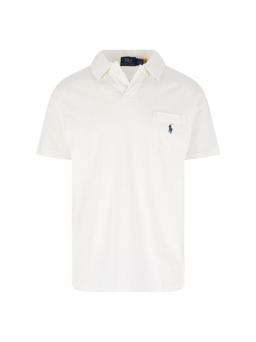 Polo Ralph Lauren 80% Cotton polo in white