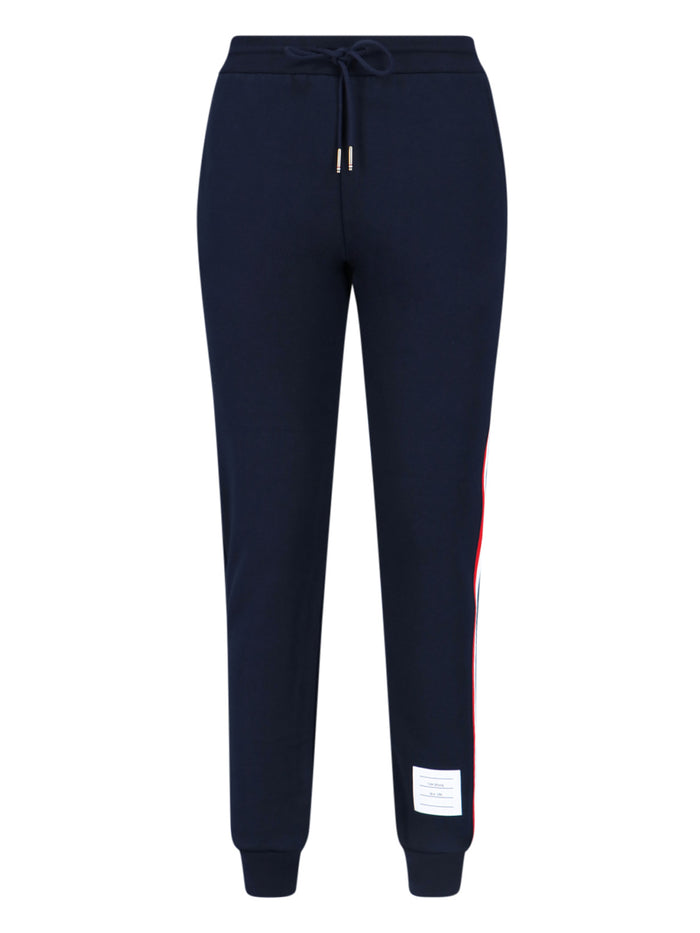 Thom Browne Trousers Blue Cotton