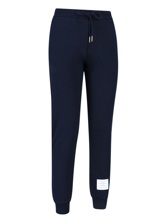 Thom Browne Trousers Blue Cotton