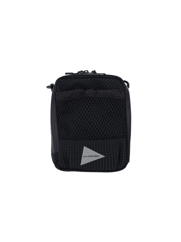 And Wander 100% Polyester crossbody bag in black