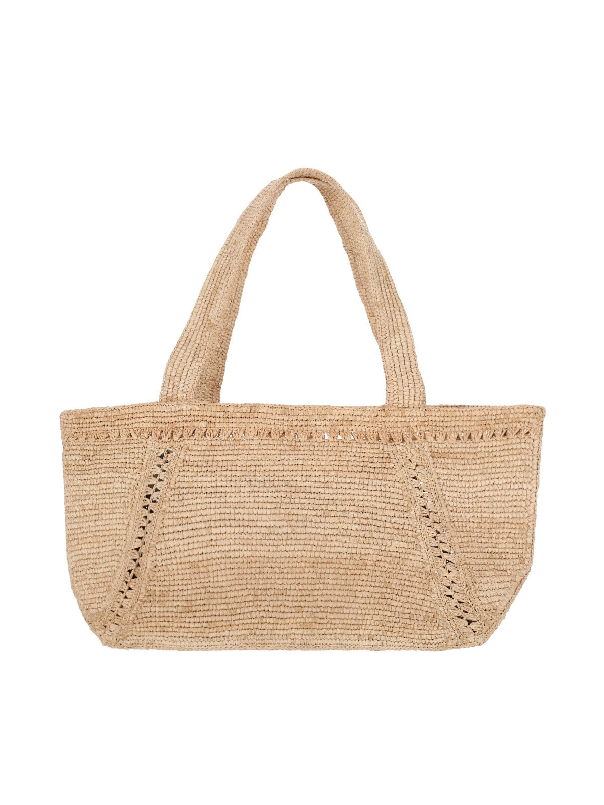 PATOU Bags Beige Raphia