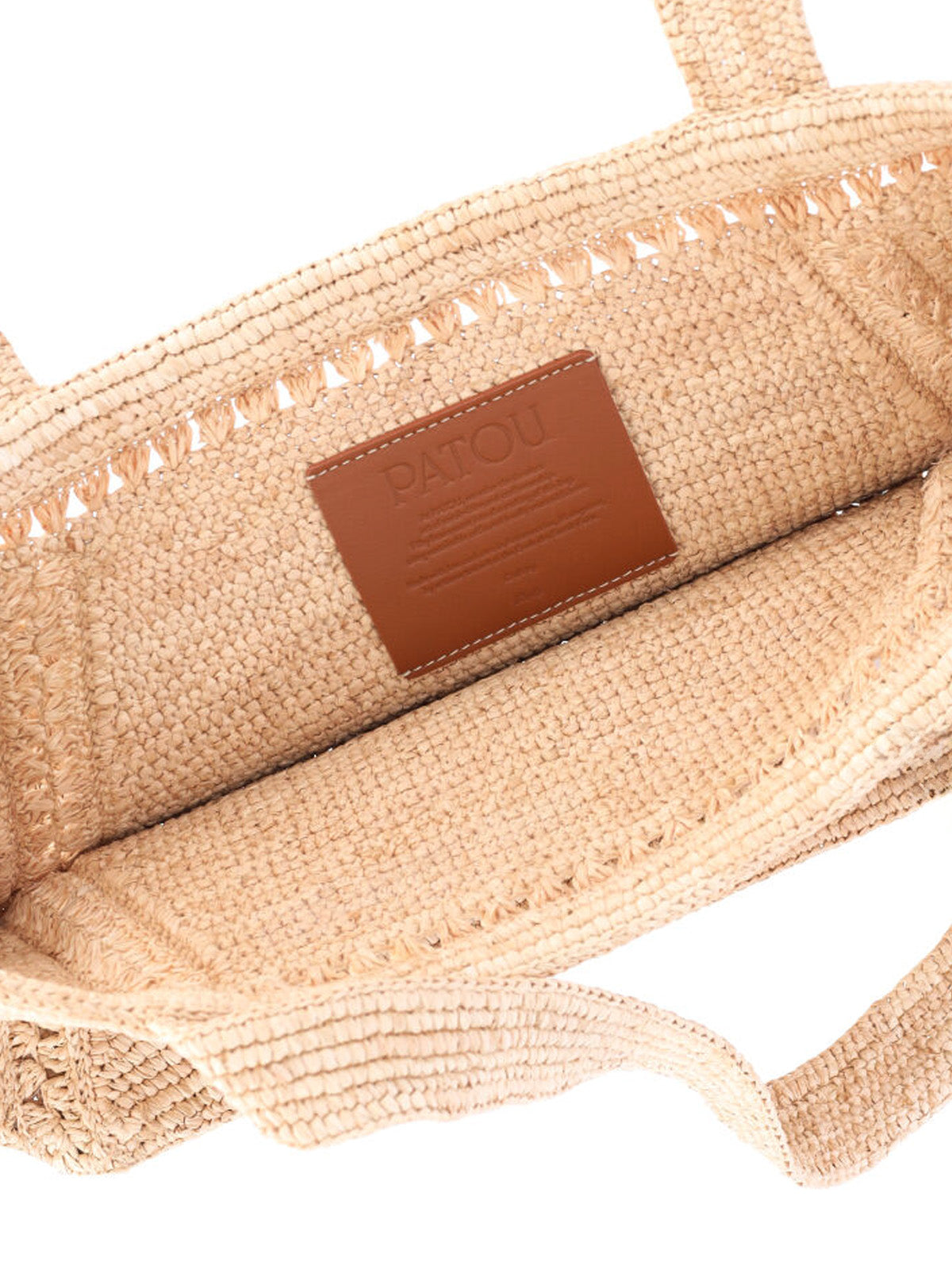 PATOU Bags Beige Raphia