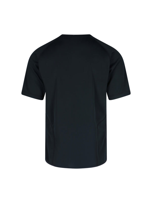 And Wander 100% Polyester t-shirt in black