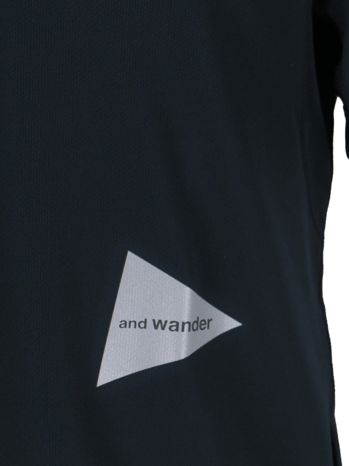 And Wander T-Shirts Polos Black Polyester