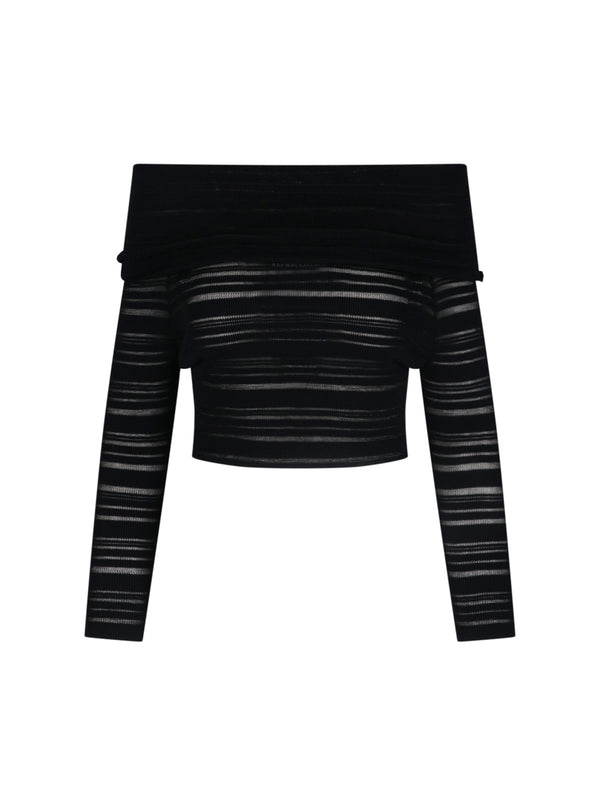 Andrea Adamo 60% viscose 30% polyamide 10% polyester blouse in black